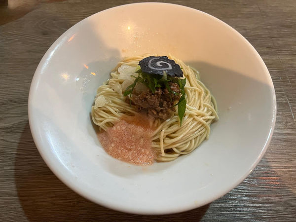 「明太子の和え玉」@ニボシラァメン コハクの写真