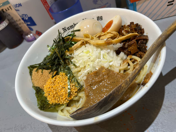 「まぜそば」@麺Dining Number Nine 09の写真