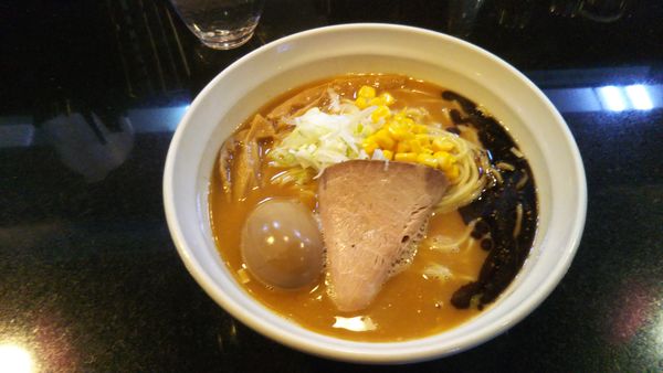 「（期間限定）I Love Miso大盛、味玉」@七福軒の写真