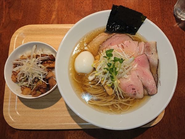「【限定】塩ラーメン」@ラーメン ニュー松戸の写真
