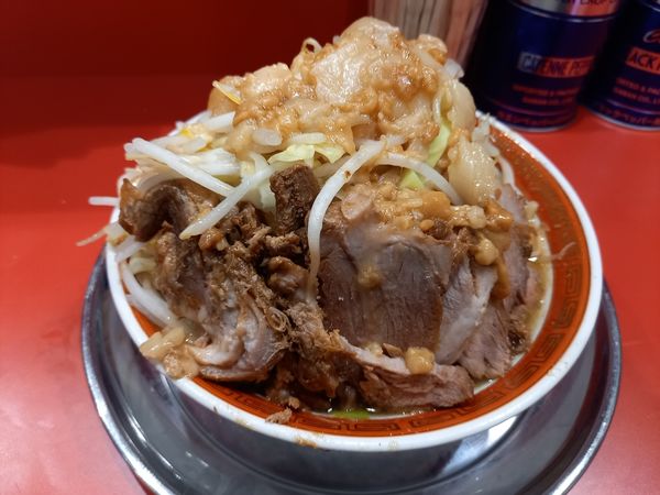 「小ラーメン豚入り」@ラーメンタロー 蒲田の陣の写真