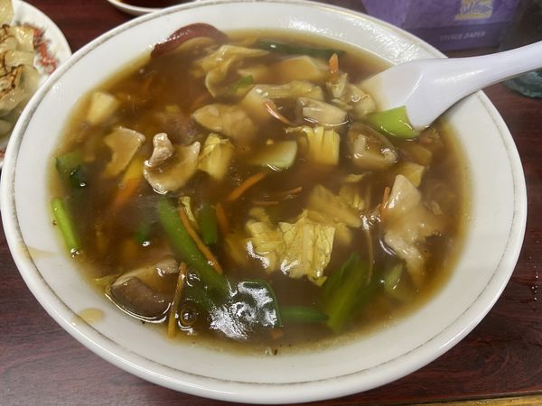 「うま煮そば＋Cセット」@明華の写真