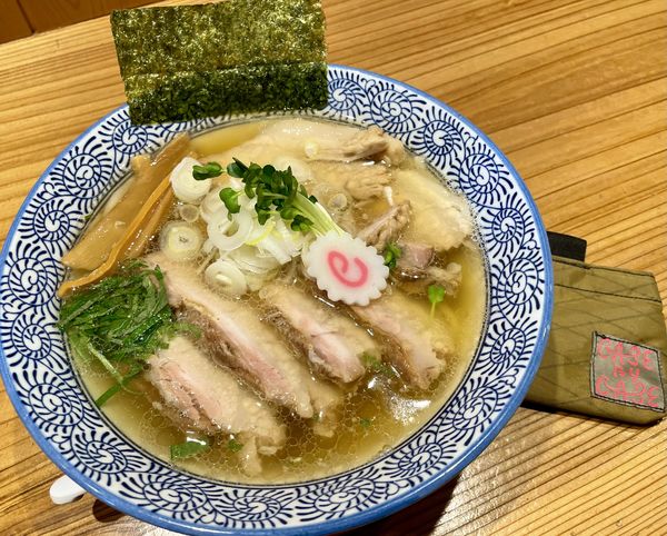 「白醤油ちゃーしゅー」@らぁめん 真の写真