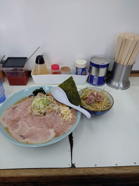 「たれそば肉　大　900円」@◯つばき食堂の写真
