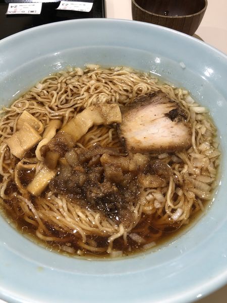 「熟成醤油ラーメン」@麺屋ことぶき イコアス千城台店の写真