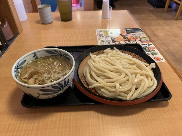 「肉つけ汁うどん（649円）」@久兵衛屋 流山平和台店の写真