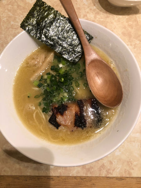 「鶏ポタ ぽてり (800円)」@鶏ポタラーメン THANK 大門店の写真