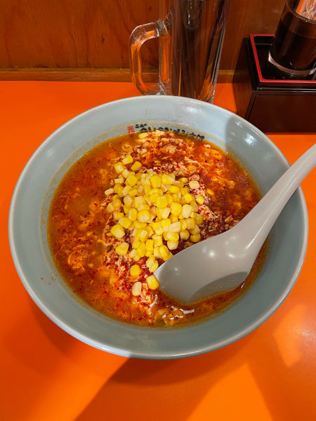 「タンタンメン(830円)大辛＋ひき肉ダブル(120円)＋玉子ダブ」@元祖ニュータンタンメン本舗 伊勢佐木店の写真