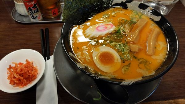 「海老神ラーメン」@温泉つけ麺 維新 熱海本店の写真