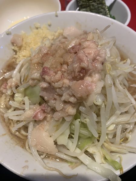 「ラーメンミニ」@ラーメン二郎 西台駅前店の写真