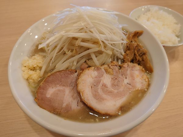 「【1周年記念味噌らーめん】1000円＋ご飯（小）50円」@麺屋 幸生の写真