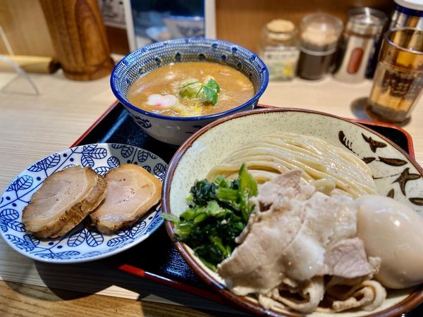 「☆冬季限定柚子味噌つけ麺☆」@らー麺土俵 鶴嶺峰の写真