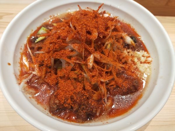 「激辛ラーメン」@眞久中の写真