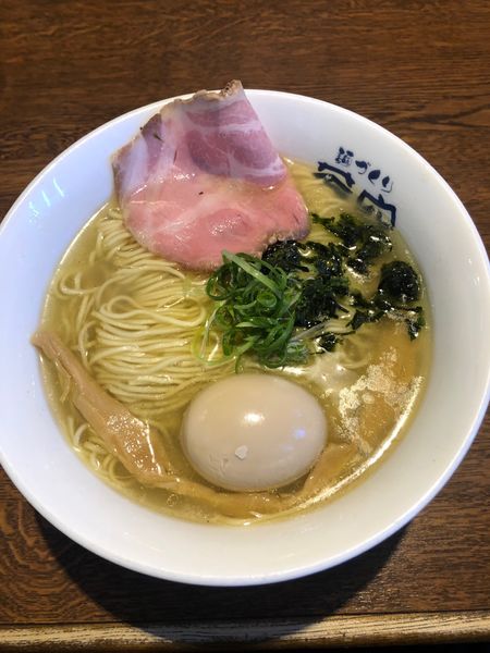 「味玉磯潮（特盛）」@麺づくり 蒼空 本店の写真