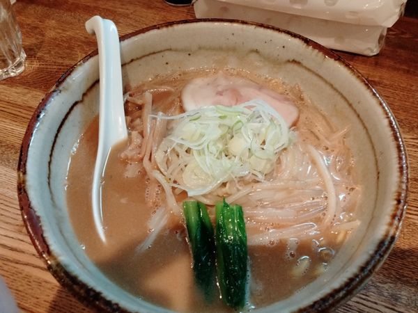 「味噌ラーメン」@ラーメン食堂 粋な一生の写真