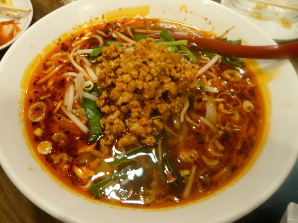 「麻辣刀削麺」@中華料理 谷記 錦糸町南口店の写真