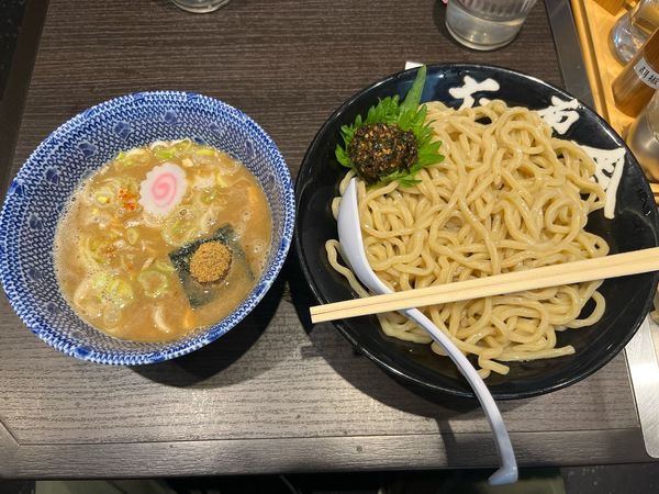 「生七味つけめん・並 990円」@六厘舎 上野店の写真