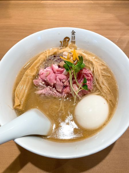 「濃厚金目鯛白湯らぁ麺 お茶漬け」@金目鯛らぁ麺 鳳仙花 横浜店の写真