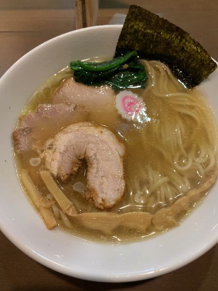 「塩ラーメン（800円）」@ラーメン 一樹の写真