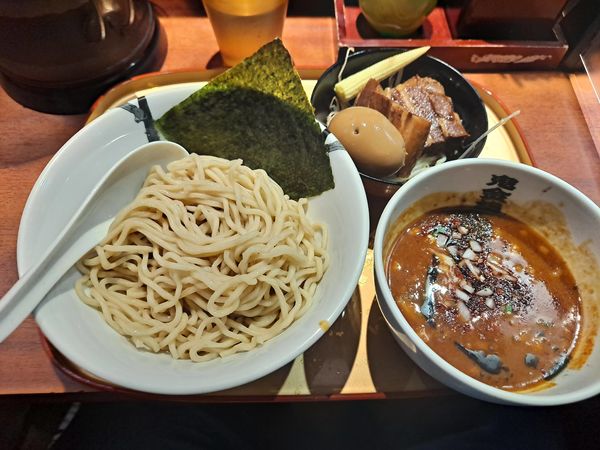 「特製辣麻味增沾麵」@カラシビつけ麺 鬼金棒 台北本店の写真