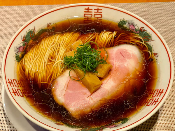 「鴨中華そば」@柴崎亭の写真
