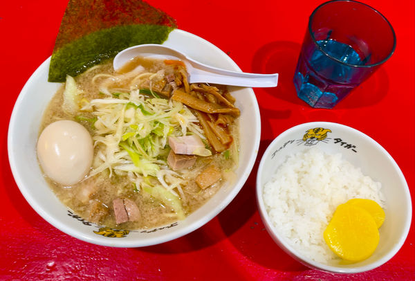 「味玉ネギケミオ2 & 小ご飯」@ゴールデンタイガーの写真