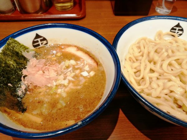 「つけ麺　並盛　熱盛」@つけめん 玉 本店の写真
