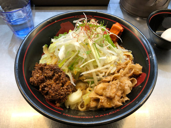 「まぜそば」@麺創研 紅 国分寺の写真