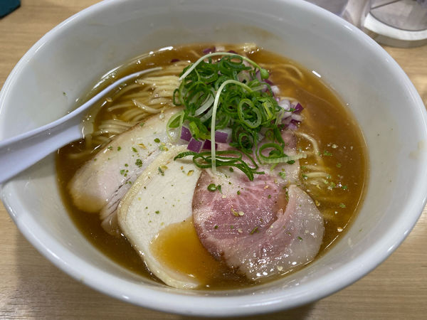 「とろみ山椒ソバ」@貝麺みかわの写真