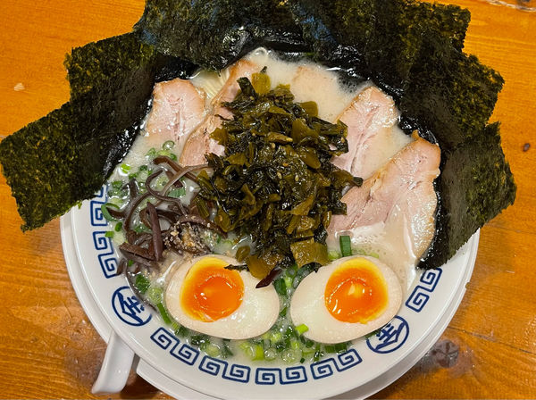 「いっさいがっさい」@博多まるきんラーメン 雪谷店の写真