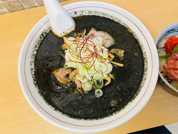 「【限定】黒胡麻そば」@中華そば 蒼穹の写真