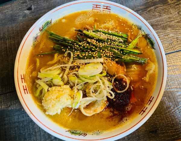 「【限定】豚キムチ味噌」@ラーメン カラテキッドの写真