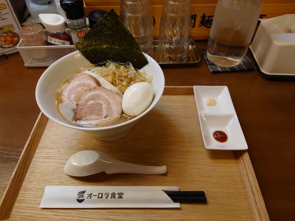 「裏鶏豚ラーメン」@オーロラ食堂の写真