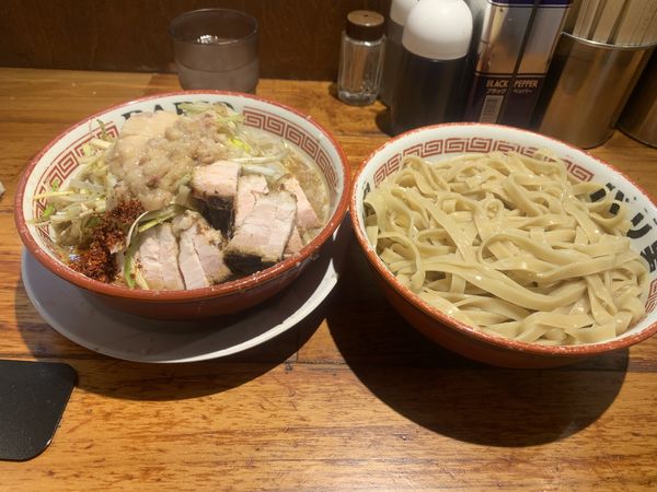 「つけ麺」@らーめん バリ男 新橋本店の写真