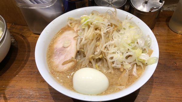 「もやしラーメン¥1,000、ゆでたまご¥70」@ホープ軒 環七丸山店の写真