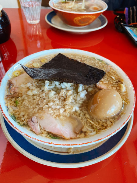 「特製背脂中華そば」@煮干し中華そば ぶっとび亭の写真