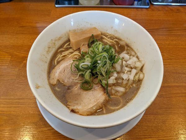 「煮干しそば　799円」@らーめんキッチンこころ 綿貫店の写真