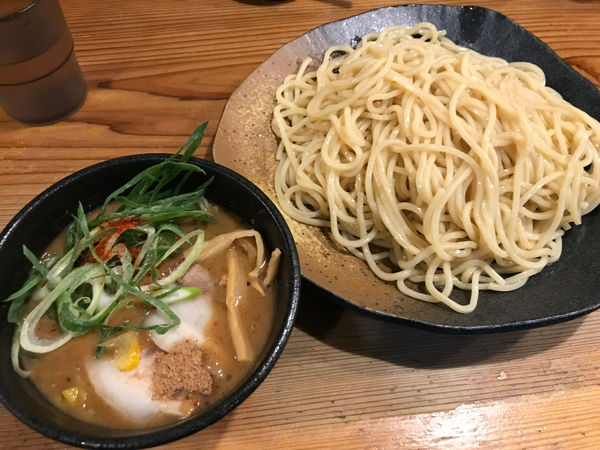 「濃厚魚介つけ麺」@つけ麺 本丸 栄店の写真