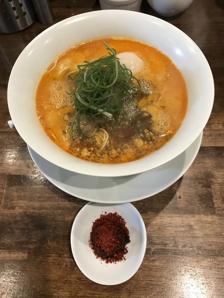 「担担麺 ¥950 & 麻辣醬 ¥50」@創作麺工房 鳴龍の写真