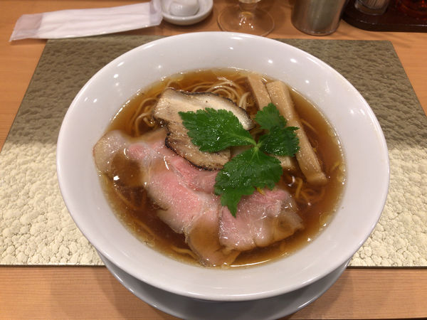 「地鶏醤油らーめんノーマル（850円）」@なにわ麺次郎の写真