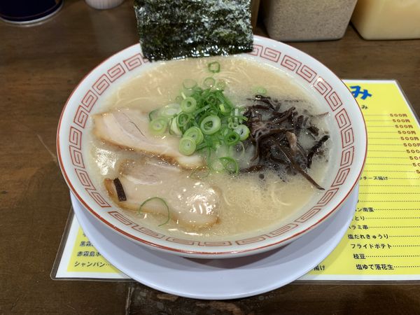 「ラーメン（800円）」@博多長浜ラーメン フクフクの写真