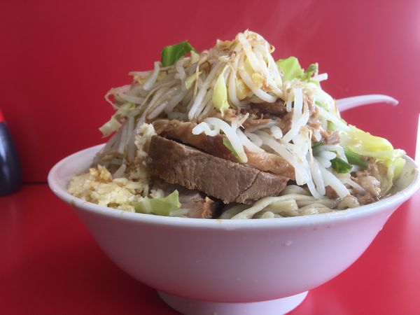 「大ラーメン(ゼンブ) 850円」@ラーメン二郎 ひたちなか店の写真