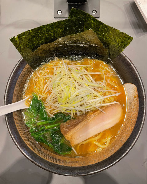 「トラック野郎らーめんwithネギ」@トラック野郎 沼南町店の写真