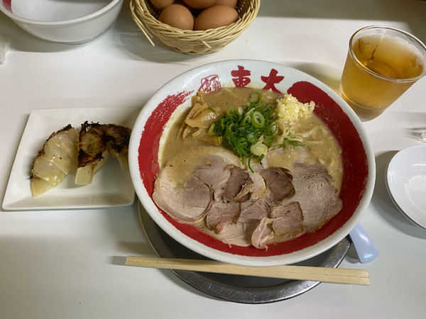 「チャーシュー麺　大」@ラーメン東大 大道本店の写真