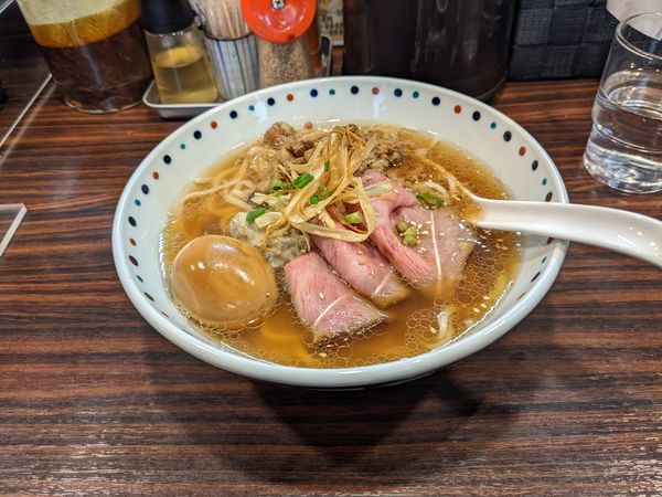 「プレミアム牛ら～麺」@らー麺 あけどやの写真