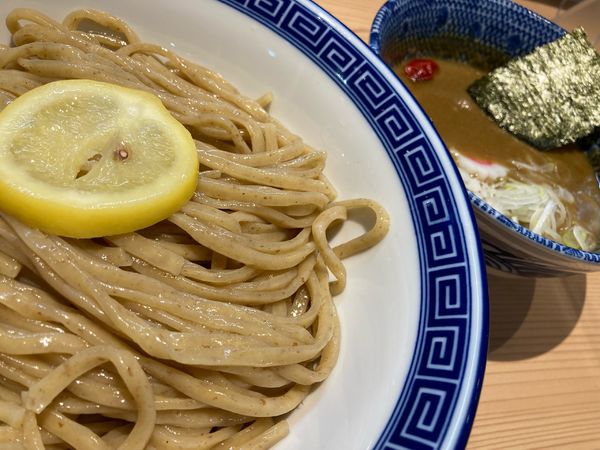 「カレーつけ麺中盛り」@狼煙 浦和店の写真
