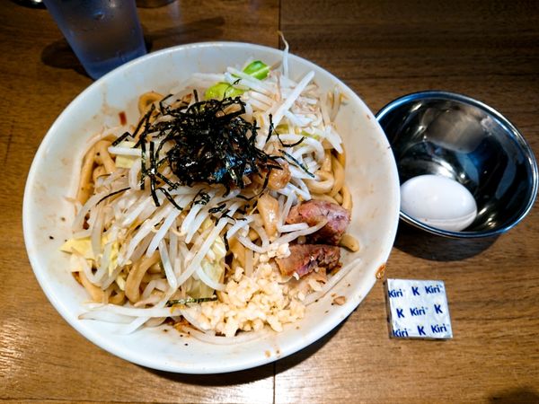 「【限定】汁なし」@MEN YARD FIGHTの写真