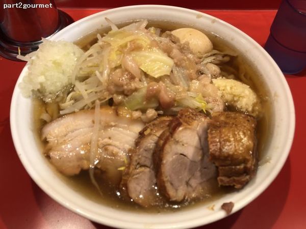 「特製らーめん小(豚4枚) 「ニンニク」(1,150円)」@麺屋 桐龍の写真