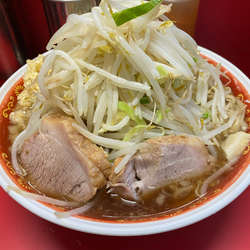 大ラーメン　ヤサイ　アブラ　ニンニク　マシ