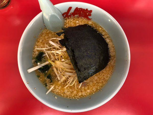 「特製味噌ネギラーメン」@ラーメン山岡家 谷田部店の写真